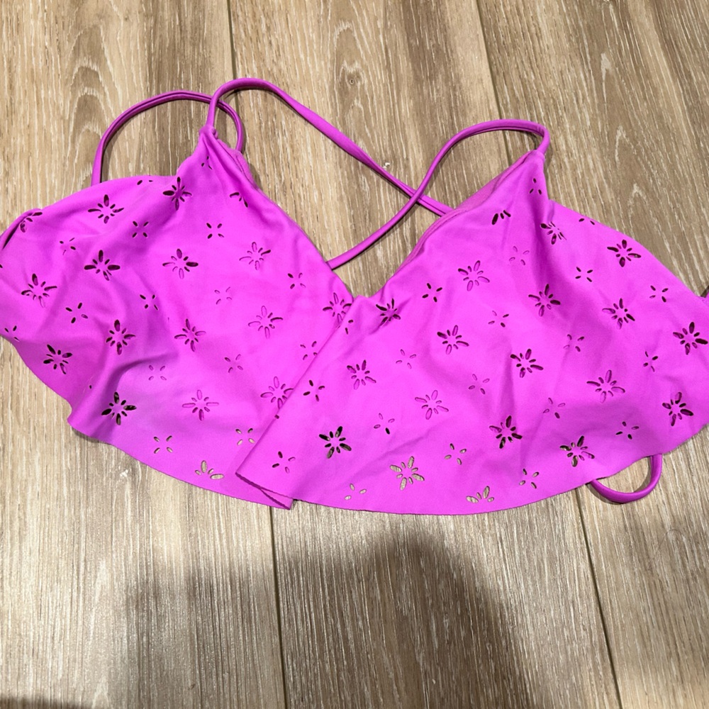 Arizona Jean Purple Swimsuit Top